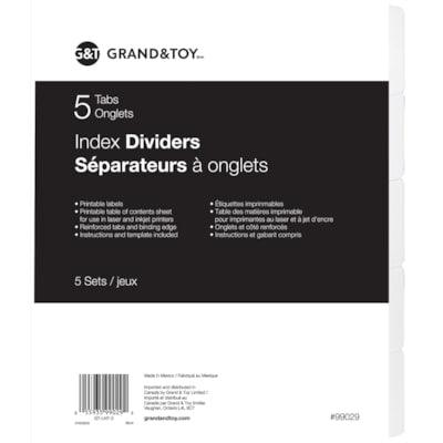 G&T INDX DIVID 5 TABS X 5 WHT