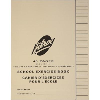 NOTEBK RBBR RULNG W/MARGIN 40P