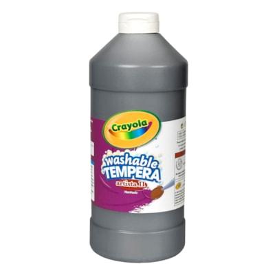 32OZ TEMPERA PAINT BLACK