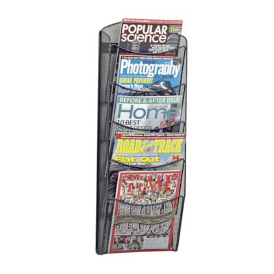 SAFCO MESH WALL-MOUNT MAG RACK