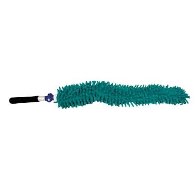 CHENILLE HIGH DUSTER - GREEN
