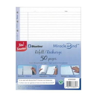 MIRACLEBIND REFILLS, 50 RULED