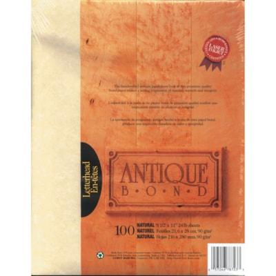 FINE PAPR ANTIQUE BOND NAT LTR