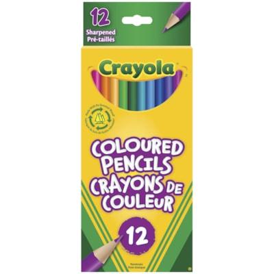 COLOURED PENCILS 12/PK