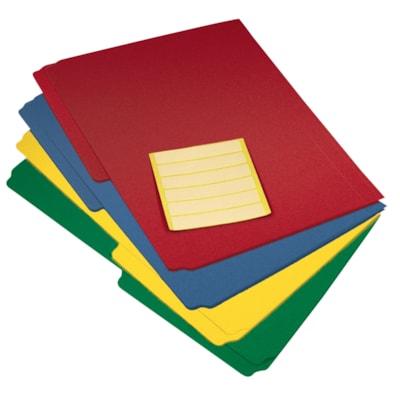 POLY FILE FOLDERS LETTER 12 PK