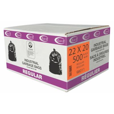 BLACK, REGULAR,22X20, 500/CS
