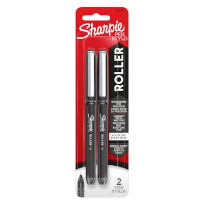 SHARPIE RB BLACK 2CT BLISTER