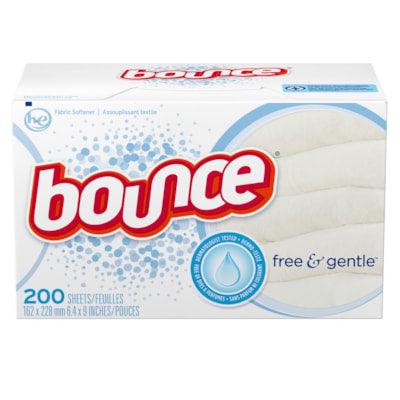 BOUNCE SHEETS FREE 200CT