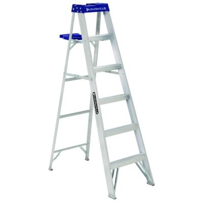 6' ALUMINUM STEPLADDER
