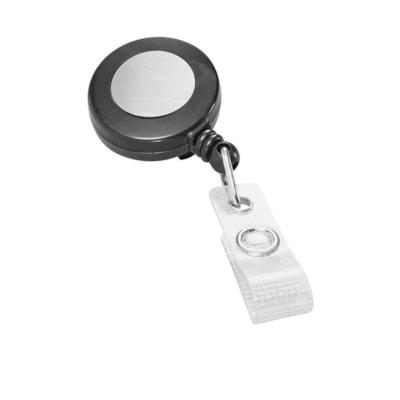 GBC RETRACTABLE BADGE REEL BLK