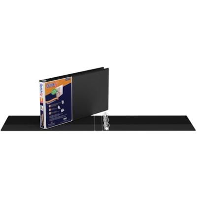 QUICKFIT BINDER(8.5X14)1 BLACK