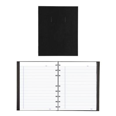 RECORD BOOK COILED BLK 9-1/4X