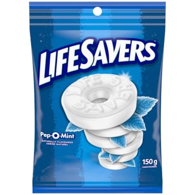 LIFESAVERS PEP O MINT PEG 150G