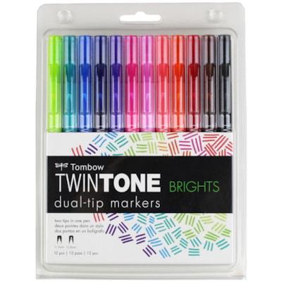 TWINTONE MARKER 12PK BRIGHT