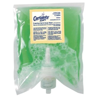 CERTAINTY FOAMING HAIR & BODY