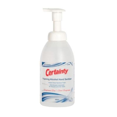 CERTAINTY FOAMING ALCOHOL HAND