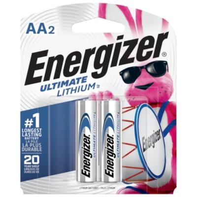 BATTERY AA ENERGIZER 2/PK