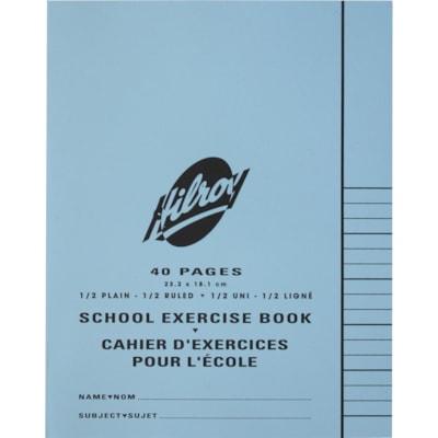 EXERCISE BOOK 8MM RULING 1/2