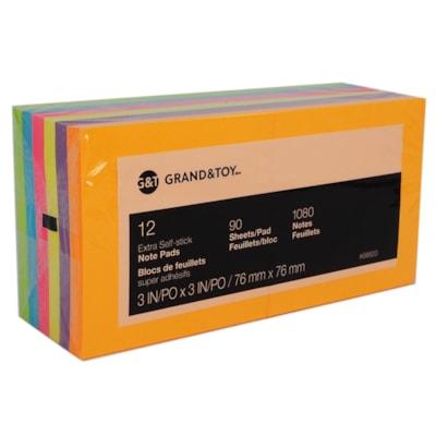G&T 3X3, X-STICKY NOTE, DEEP