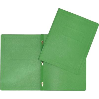3 PRONG REPORT COVER GREEN