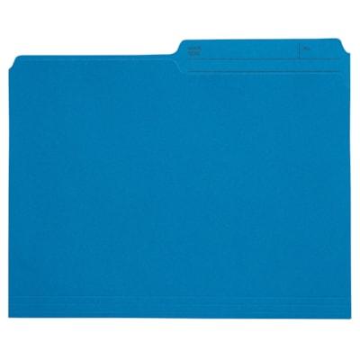 FILE FOLDER BLU LTR