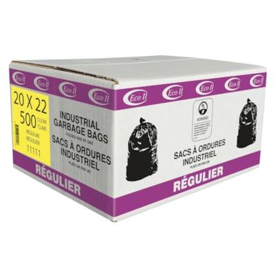 CLEAR, REGULAR,20X22, 500/CS