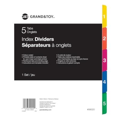 G&T INDX DIVID #1-5 X 1 COLOR