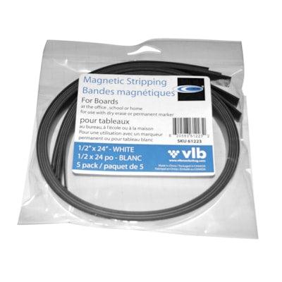 WRITE-ON MAGNETIC WHITE STRIPS