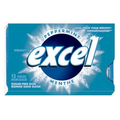 WRIG EXCEL PEPPERMINT 12 PACK
