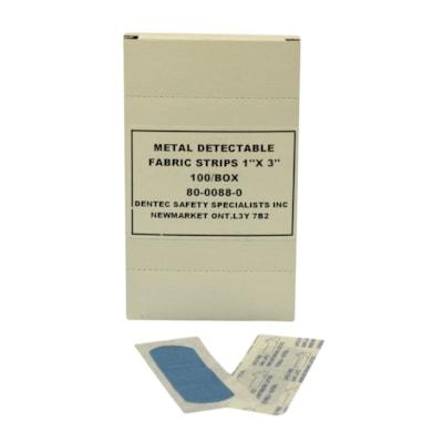 METAL DETECT FABRIC STRIPS 1X3