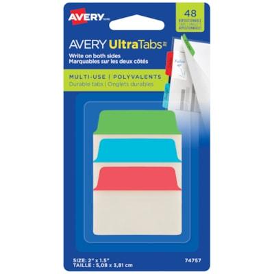 AVERY ULTRA TABS 2X1.5  48PK