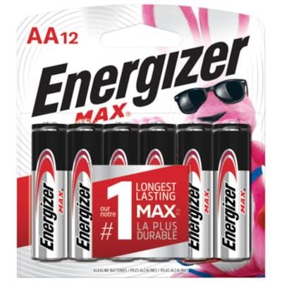 BATTERY ENERGIZER MAX AA 12/PK