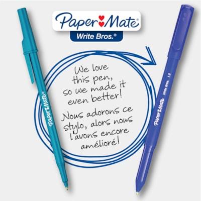 BALLPT PEN BLU MED. PAPERMATE