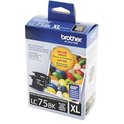 BROTHER BLACK INKJET CART. 2PK