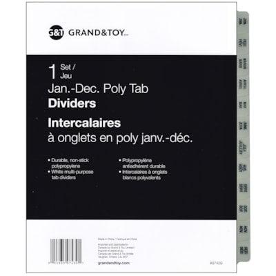 G&T POLY DIVIDERS, JAN-DEC