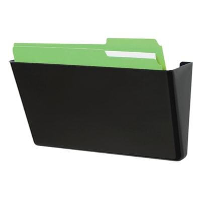 WALL POCKET BLACK, LETTER SIZE