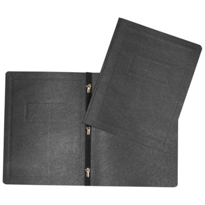 HILROY 3PRONG REPORT COVER BLK