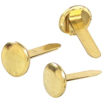 ACCO BRASS PLATED FSTNR 1/2