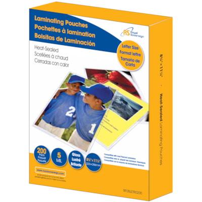 RS LETTER POUCH 5 MIL 200PK