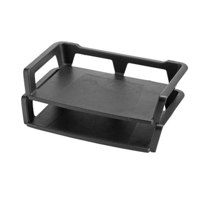 RECYLED LETTER TRAY,BLACK,2PK