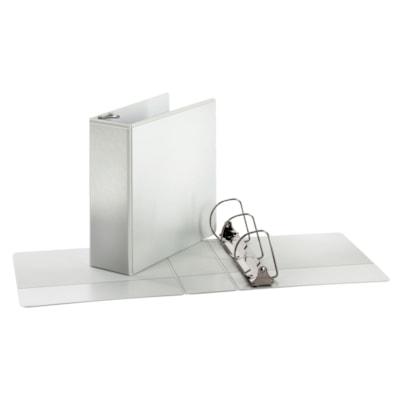 VIEW D-RING BINDER, 4 , WHITE
