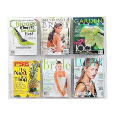 SAFCO CLR 2C MAG/PAMPHLT DSPLY