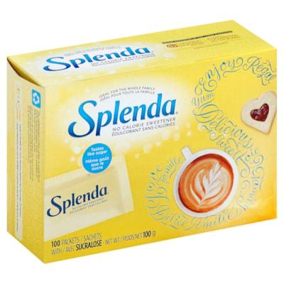 SPLENDA SWEETENER 3.5OZ 100S