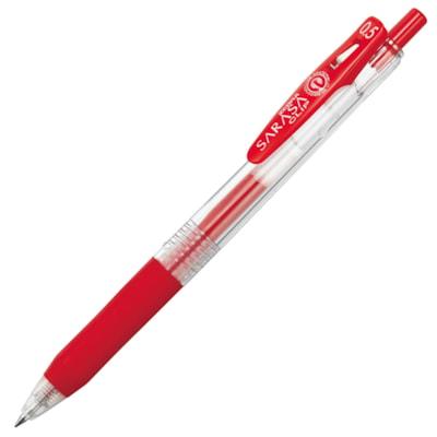 SARASA CLIP GEL PEN .5MM RED