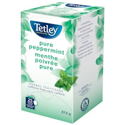 TETLEY TEA PUR PEPMNT 25BX