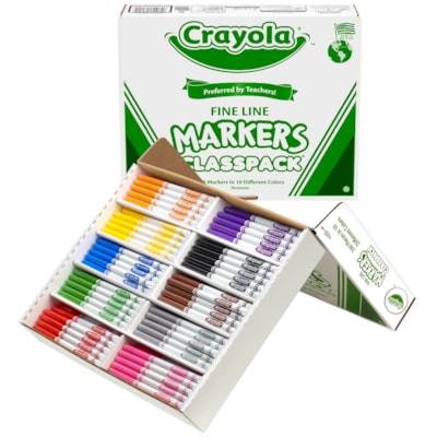 FINE MARKERS CLASSPACK 200