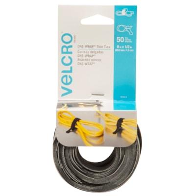 VELCRO ONE-WRAP THIN TIES GRY