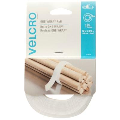 VELCRO ONE-WRAP ROLL  WHITE