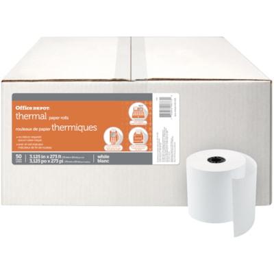 OD THERMAL PAP ROLL WHT 50/CTN