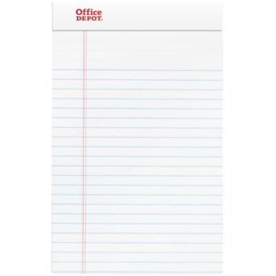 OD WRITING PADS 5X8 WHT 12PK
